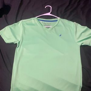 Nautica Boys casual shirt like new Size Large (14/16)